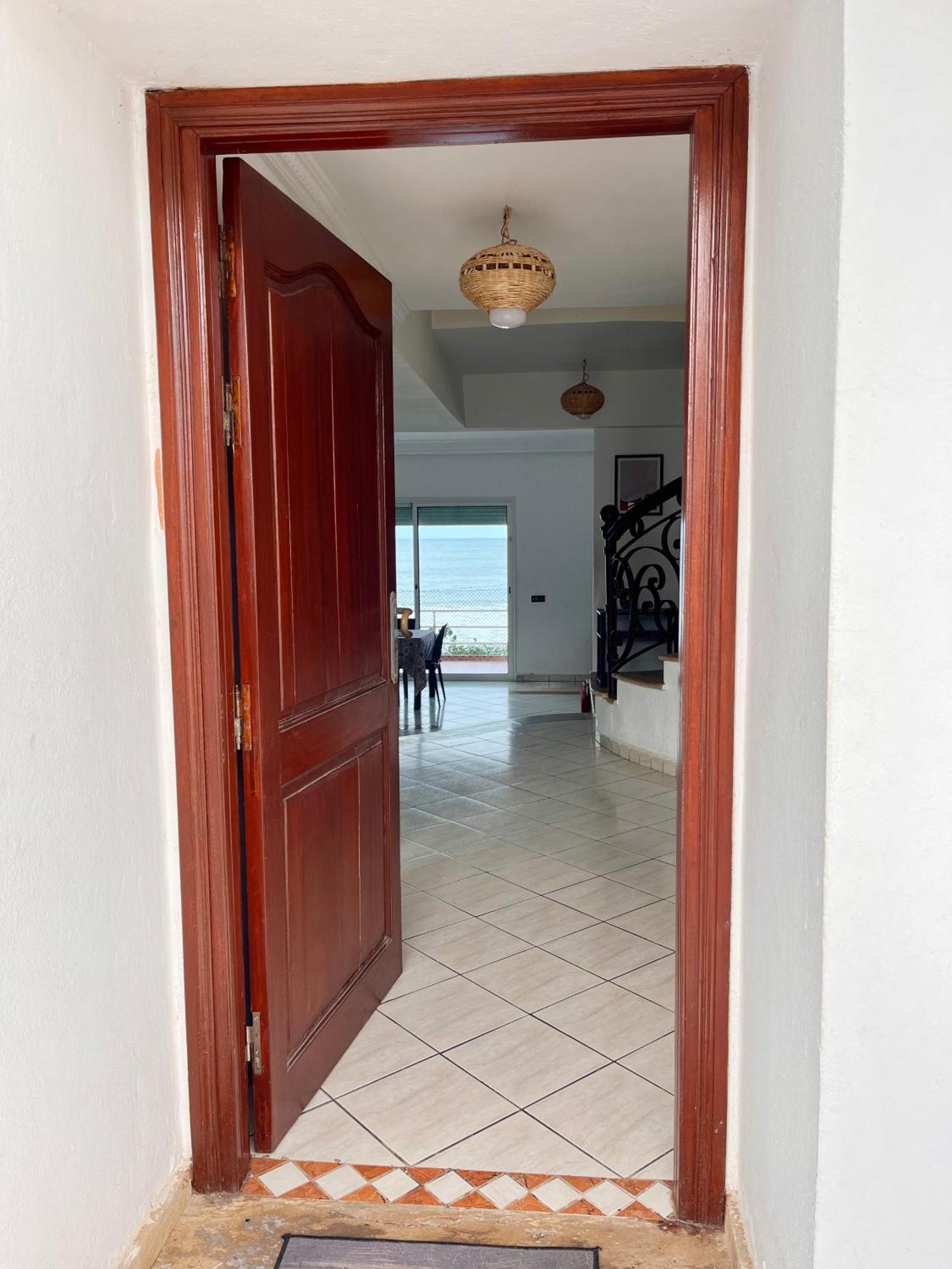 Splendid Beachfront Villa In Sidi Bouzid Beach With Pool Douar Ourlali Exterior foto